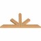 Ekena Millwork Saratoga Timber Gable Bracket, Western Red Cedar, 72"W x 36"H x 3 1/2"D x 5 1/2"F, 12/12 Pitch GBW072X36X0406SAR00SWR - alternate 2